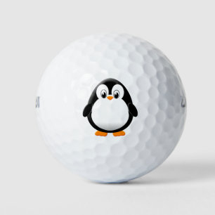 Balles De Golf Carton de mignonne pingouin