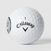 Balles De Golf Cartoon Hamster Scarfed Joy (Logo)