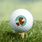Balles De Golf Cavalier King Charles Spaniel (T-shirt Insitu)