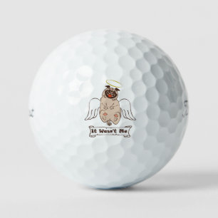 Balles De Golf Ce n'était pas moi ange carlin drôle de citation