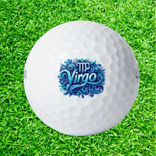 Balles De Golf Celebrating Virgo 