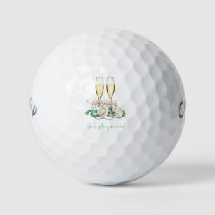 Balles De Golf Célébration au Country Club 'Elle se marie'