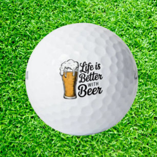 Balles De Golf Célébration de la Bière