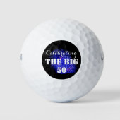 Balles De Golf Célébration du BIG 50 - (Devant)