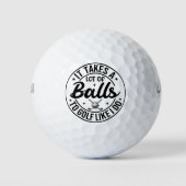 Balles De Golf Célébration du meilleur papa de golf (Devant)
