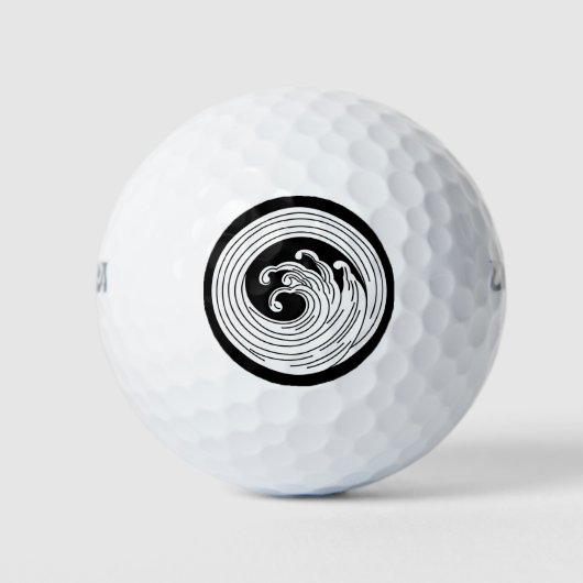Balles De Golf Cercle de Swirl (Devant)