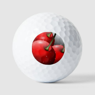 Balles De Golf Cerises avec gouttes de ragoût