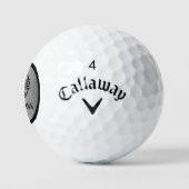 Balles De Golf Certifié Smartass Argent (Logo)