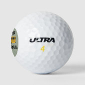 Balles De Golf C'Est Comme Ça Que Je Fais Rouler Un Conducteur De (Logo)