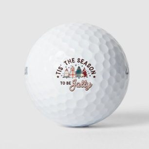 Balles De Golf C'est la saison pour être Jolly Noël Père Noël Noë