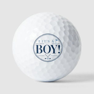 Balles De Golf C'est un garçon Annonce de grossesse