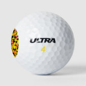 Balles De Golf C'est un garçon ! Étoiles Jaune (Logo)