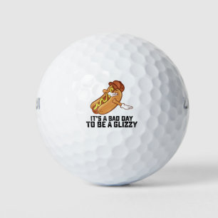 Balles De Golf C'Est Un Mauvais Jour Pour Être Un Glizzard