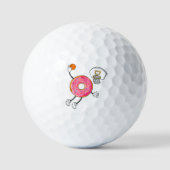 Balles De Golf Champ de nourriture Dunking Donut Hole (Recto)