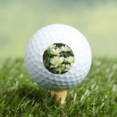 Balles De Golf Champ de tulipes blanches (T-shirt Insitu)