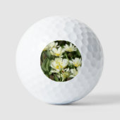 Balles De Golf Champ de tulipes blanches (Recto)