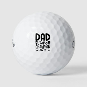 Balles De Golf Champion de la farce papa   Drôle cadeau de fête d