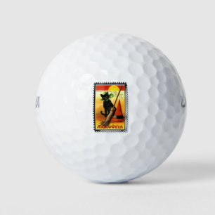 Balles De Golf Chapeau de sorcière pour chat d'Halloween