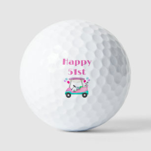 Balles De Golf Chariot de fête de golf pour femmes élégantes 51e 