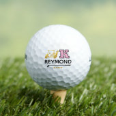 Balles De Golf Chariot de golf en or - Marque initiale K rose gra (T-shirt Insitu)