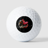 Balles De Golf Charlotte Golf Balls (Recto)