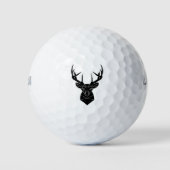 Balles De Golf Chasse Cerf Moderne (Devant)