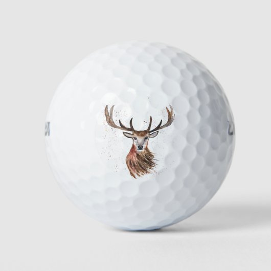 Balles De Golf Chasse Chasse Chasse Chasse Buck Forest (Devant)