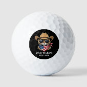 Balles De Golf Chat 4 juillet (Recto)