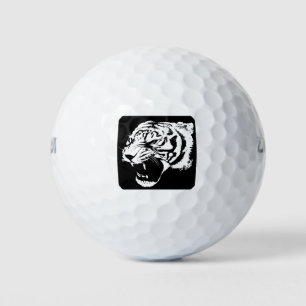 Balles De Golf Chat animal trouvé Jungle Tiger noir Chat