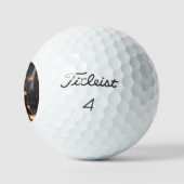 Balles De Golf Chat blanc de la Renaissance (Logo)