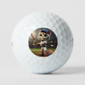 Balles De Golf Chat de baseball, (Recto)