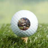 Balles De Golf Chat de baseball, (T-shirt Insitu)