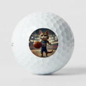Balles De Golf Chat de basket-ball, (Recto)