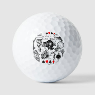 Balles De Golf Chat de Cheshire classique alice au pays des merve