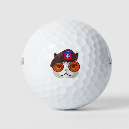 Balles De Golf Chat de la 82e division aéroportée (Devant)