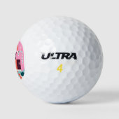 Balles De Golf chat de Noël (Logo)