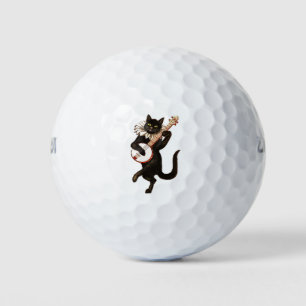 Balles De Golf Chat jouant à Banjo Thunder_Cove