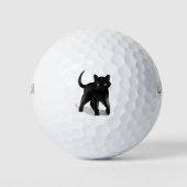 Balles De Golf Chat noir (Devant)