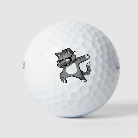 Balles De Golf Chat Petit Chat Dab Sweat à Capuche (Devant)
