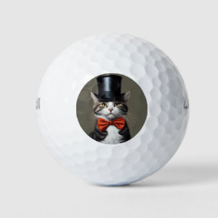 Balles De Golf Chat victorien