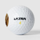 Balles De Golf Chaton couchant (Logo)