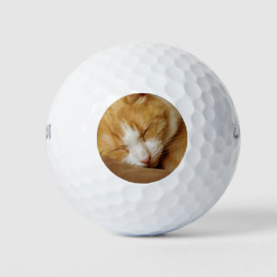 Balles De Golf Chaton couchant
