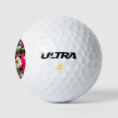 Balles De Golf Chaton dans un panier (Logo)