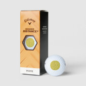 Balles De Golf Cheetah Impression en couleurs naturelles (Emballage)