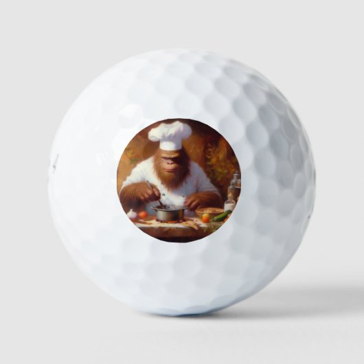 Balles De Golf Chef Bigfoot (Devant)