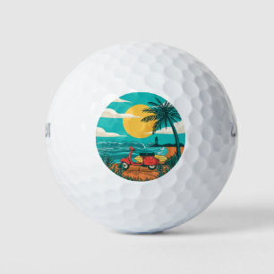 Balles De Golf Chemise de plage, Vacances, Vacances d'été