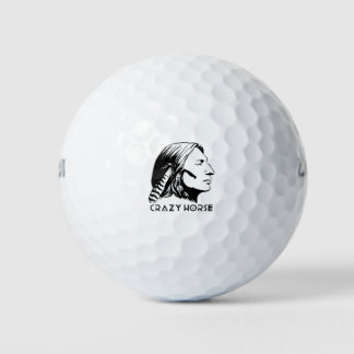 Balles De Golf Chemise T Crazy Horse