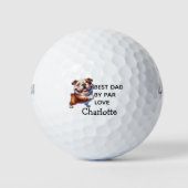 Balles De Golf cher bouledogue anglais (Devant)