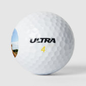 Balles De Golf Cheval à dents bleues (Logo)