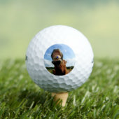 Balles De Golf Cheval à dents bleues (T-shirt Insitu)
